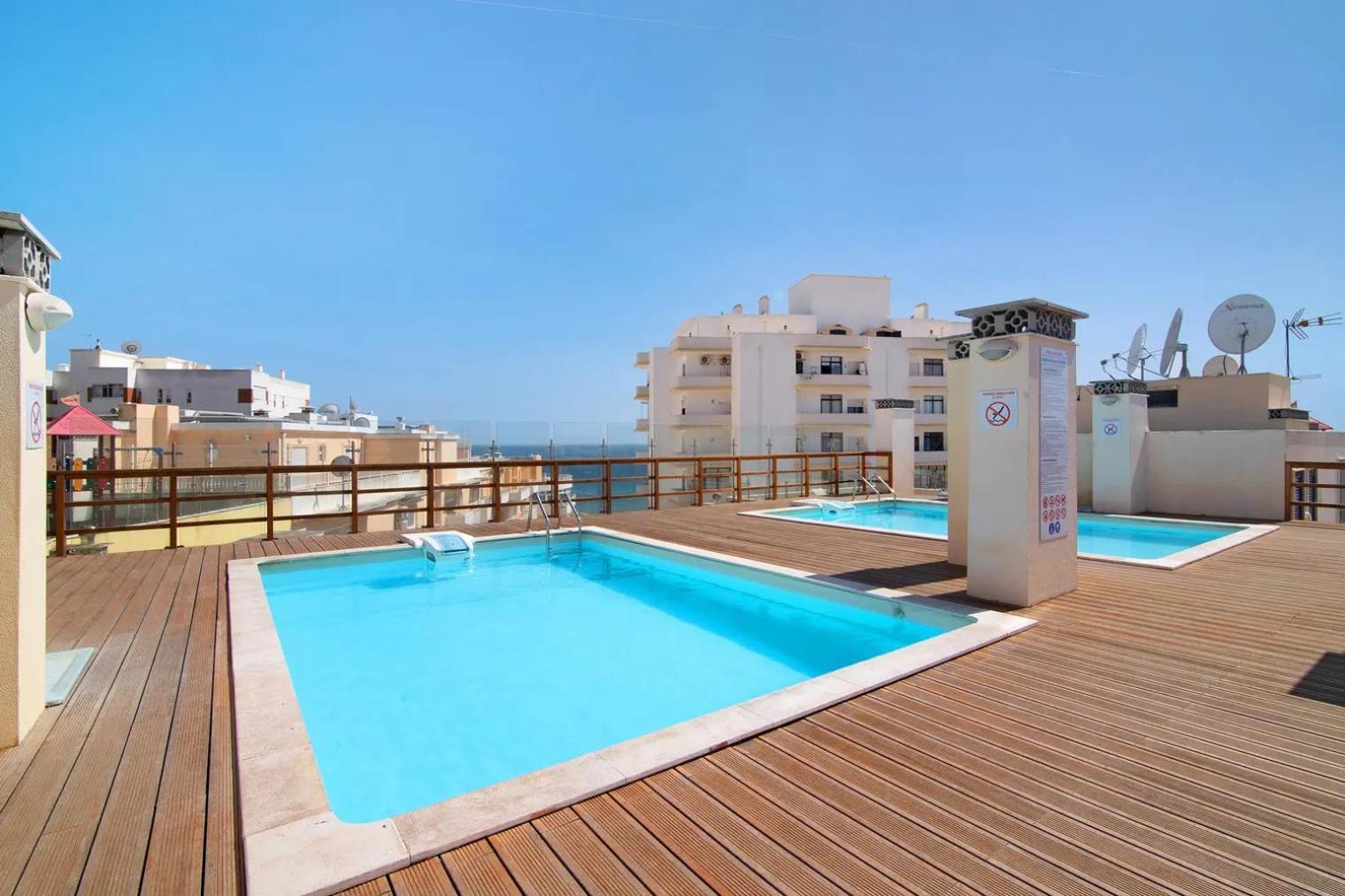 Terrace Colors Beach Apartment Armação de Pêra Eksteriør bilde